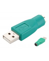Powertech Adapter USB 2.0 Male to Female PS2